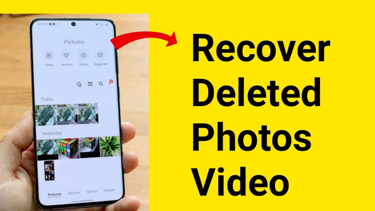 How To Recover Deleted Photos Videos On Your Phone